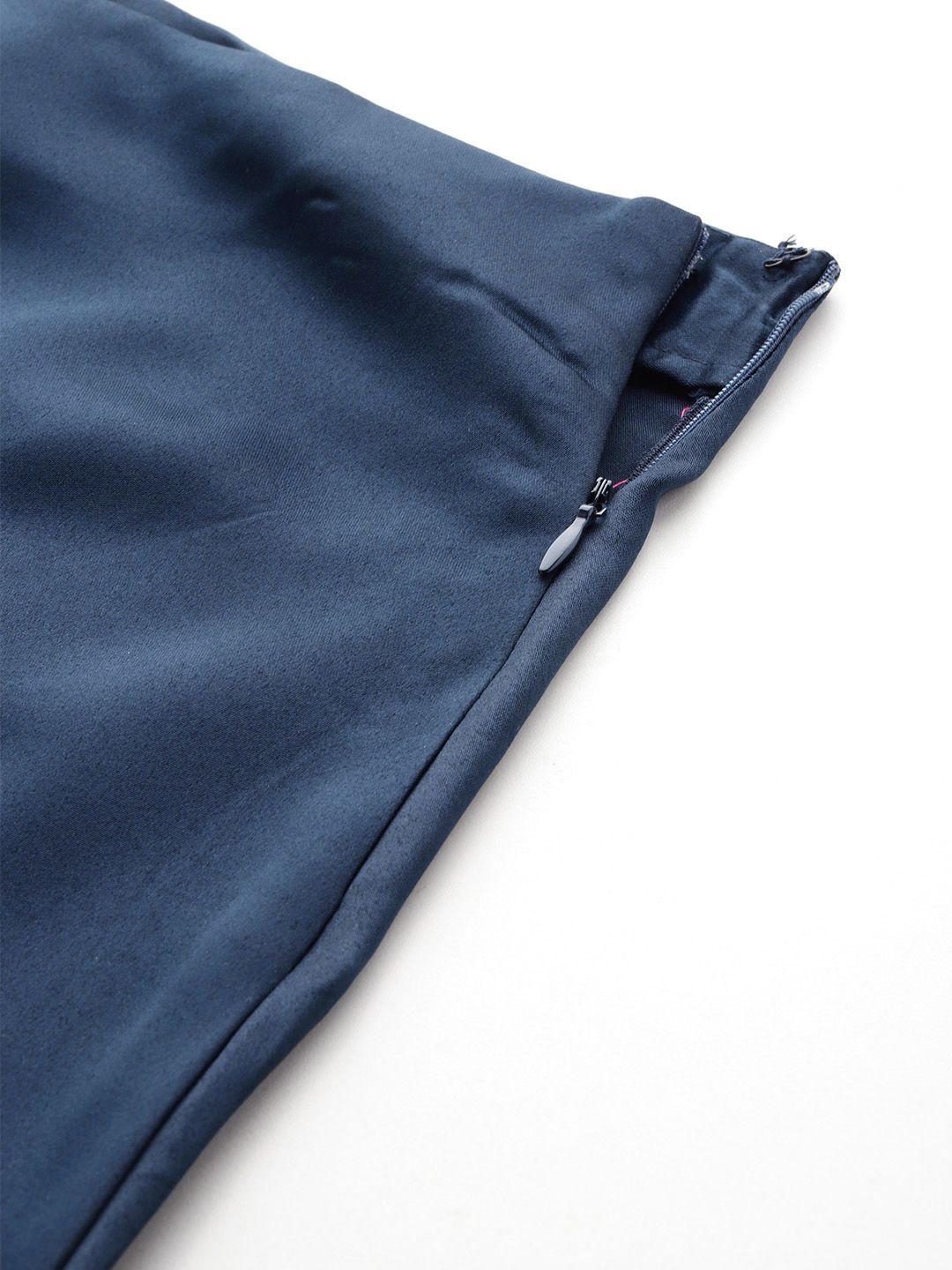 all about you Satin A-Line Midi Skirt