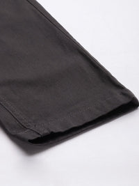 The Indian Garage Co Men Black Slim Fit Chinos