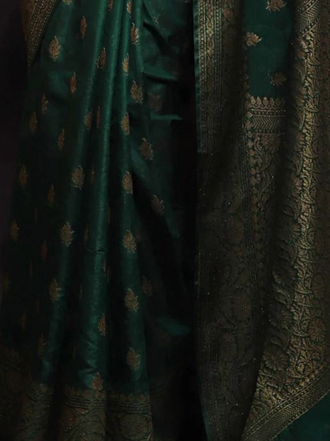 KALINI Woven Design Zari Banarasi Saree