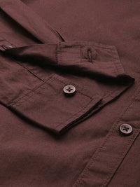 The Indian Garage Co Men Slim Fit Opaque Casual Shirt