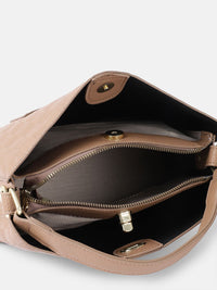 all about you Checked Structured Handheld Bag with