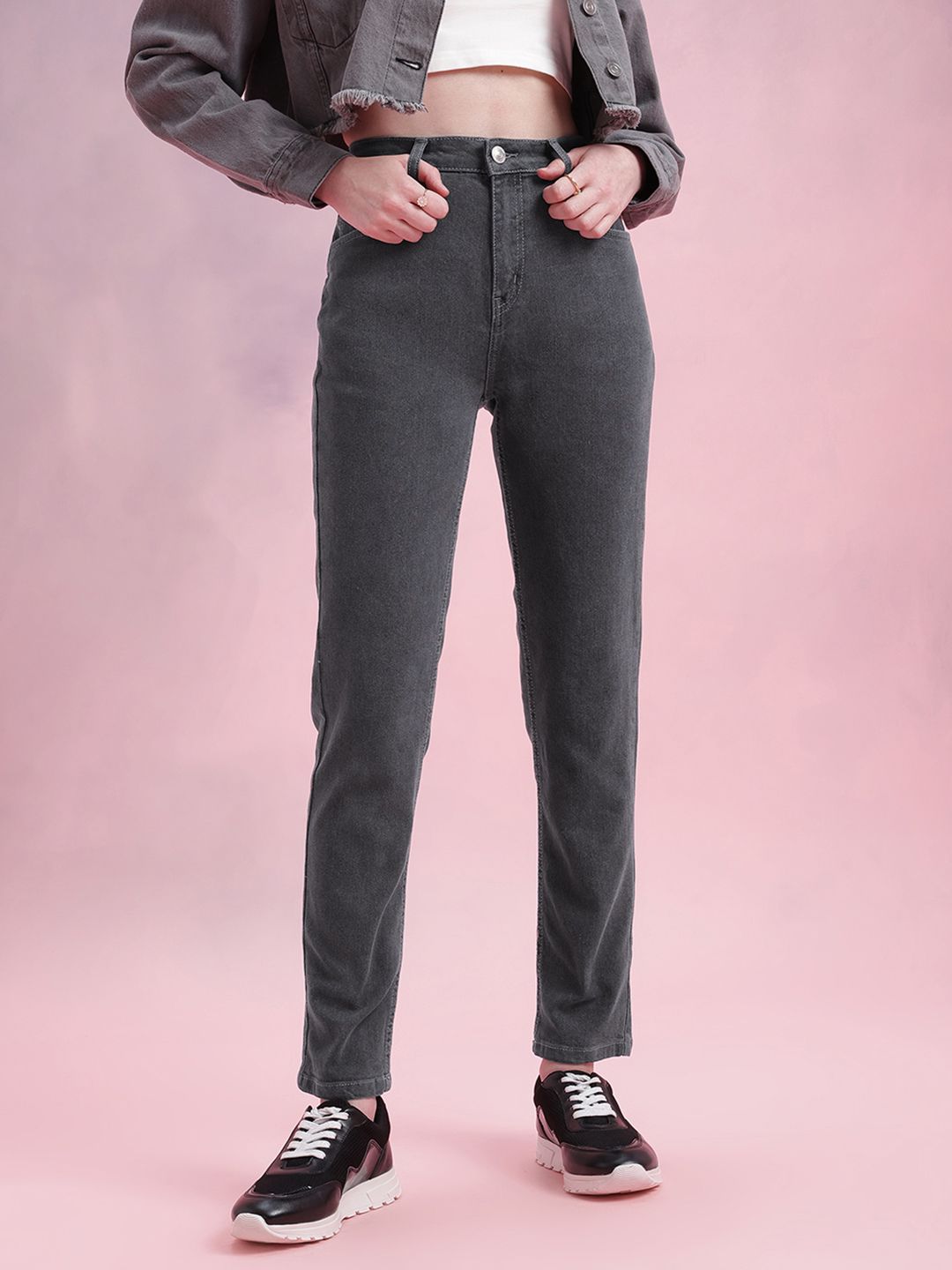 DressBerry Women Straight Fit Jeans