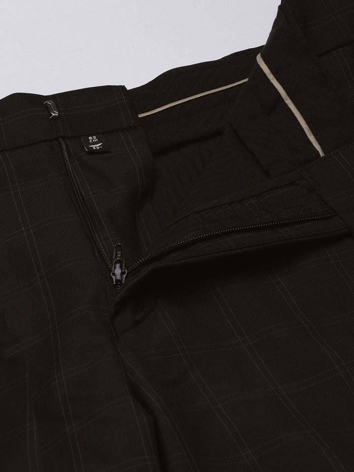 Park Avenue Men Smart Slim Fit Formal Trousers