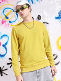 The Indian Garage Co Self Design Textured Long Sleeve Pullover Sweatshirt