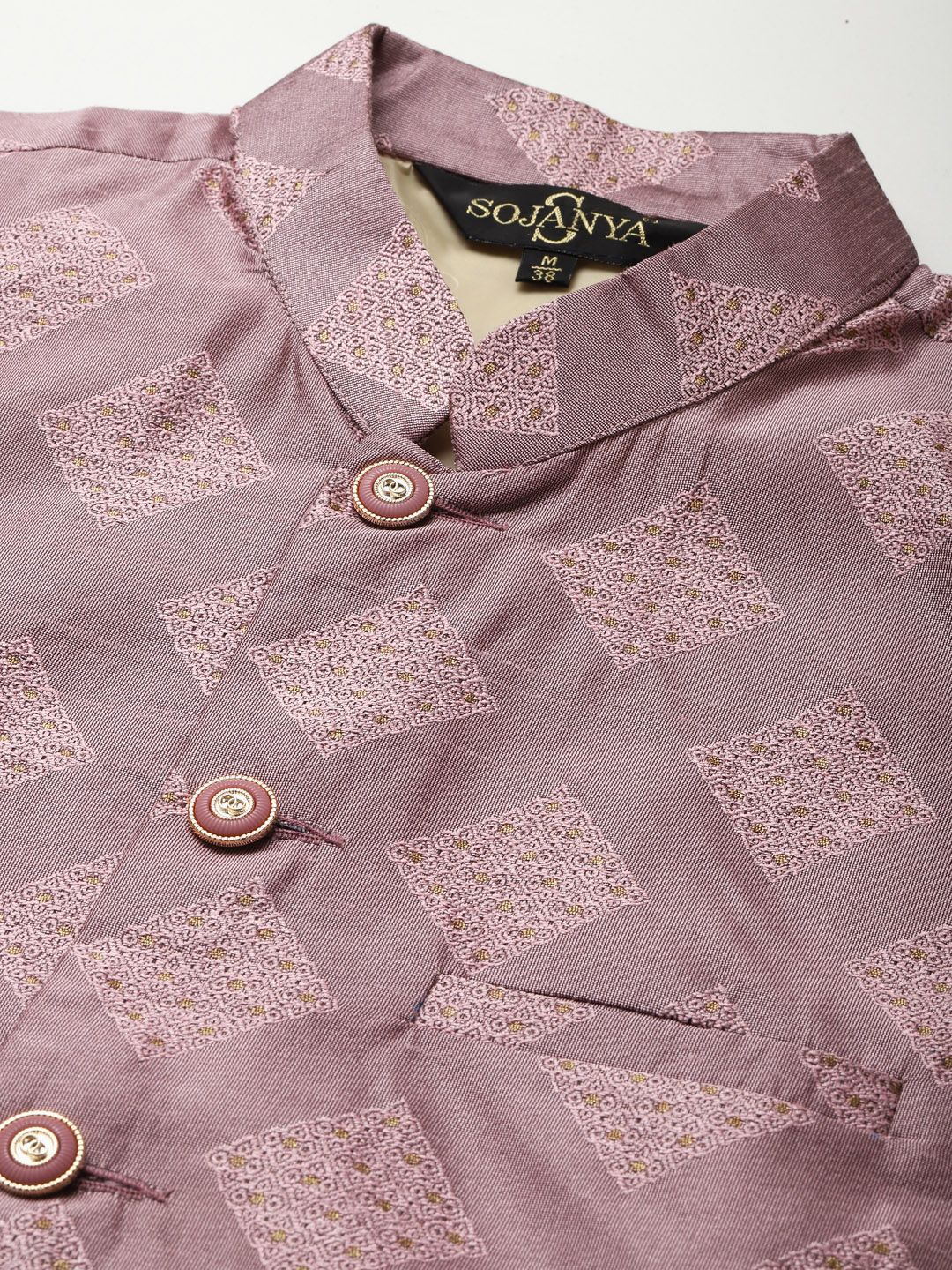 SOJANYA Men Solid Kurta with Churidar