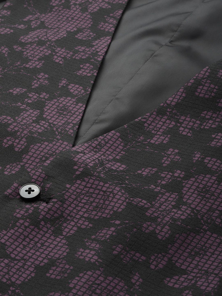 Park Avenue Notched Lapel Single-Breasted 3 Piece Suits