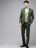 Park Avenue Slim Fit Single Breasted 3-Peice Formal Suit