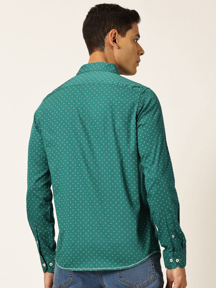 Thomas Scott Premium Opaque Printed Cotton Casual Shirt