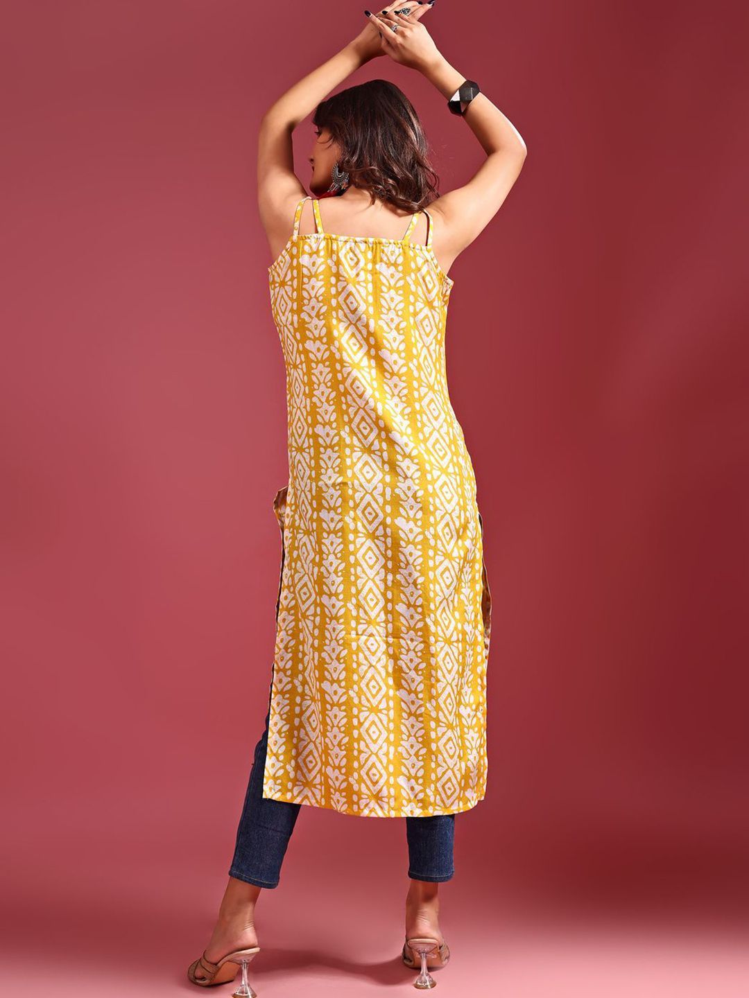 KALINI Women Patchwork Kurta