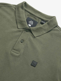 THE BEAR HOUSE Men's Ombre Cotton Regular Fit Polo Collar Tshirt