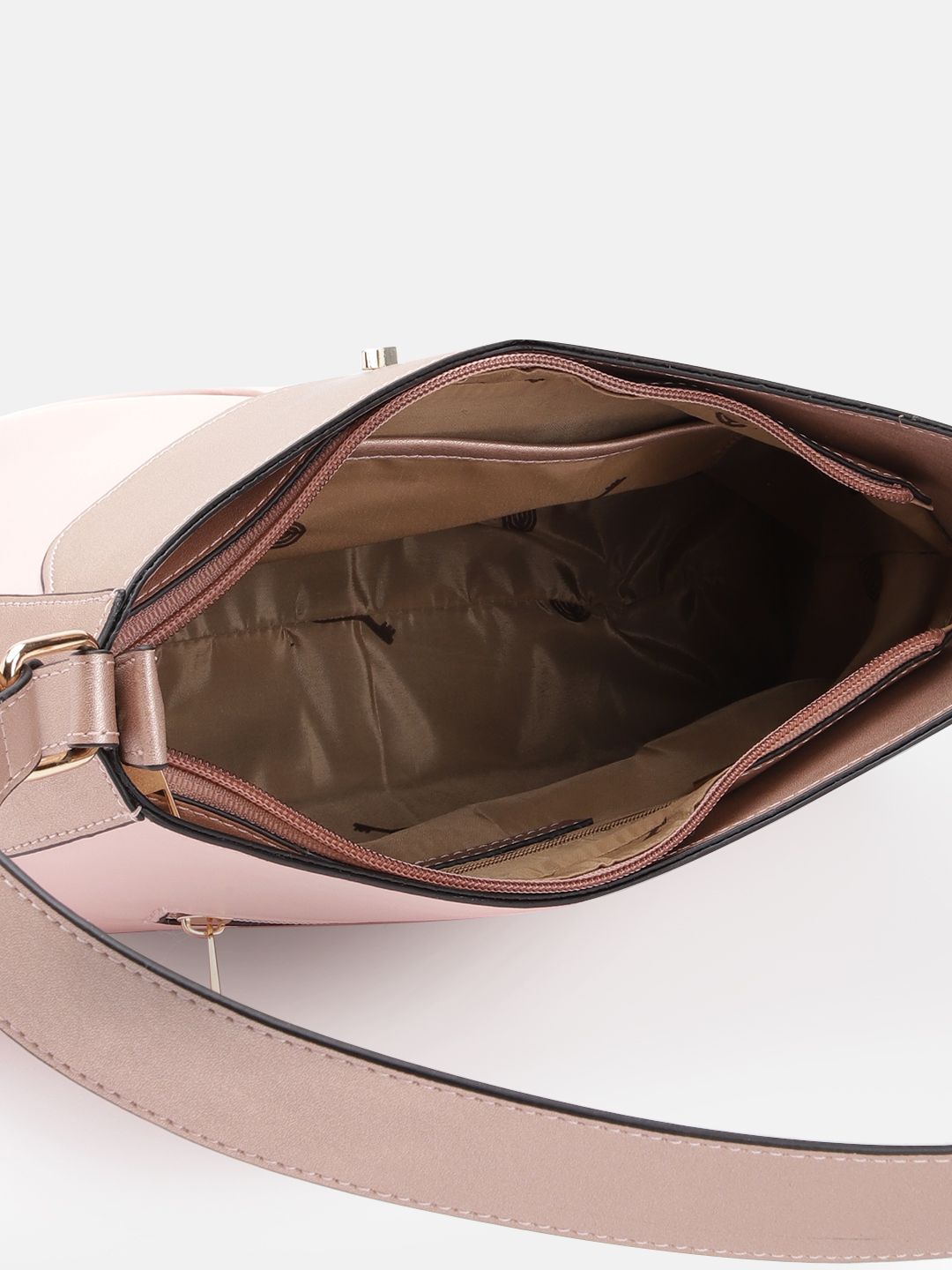 The Label Life Colourblocked Baguette Bag