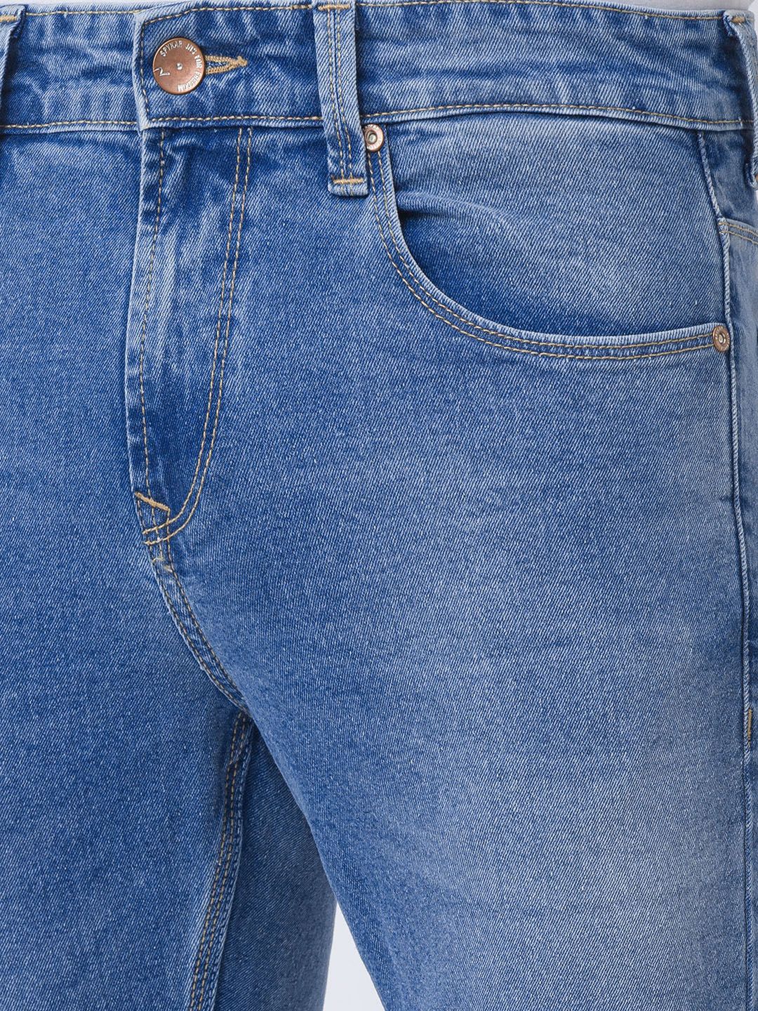 SPYKAR Men Slim Fit Light Fade Stretchable Jeans