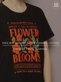 DILLINGER Typography Printed Pure Cotton Boxy T-shirt