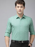 Park Avenue Pure Cotton Slim Fit Tropical Printed Opaque Formal Shirt