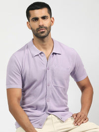 RARE RABBIT Men Boise Spread Collar Slim Fit Cotton Shirt