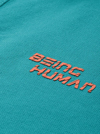Being Human Pure Cotton Polo Collar Casual T-shirt
