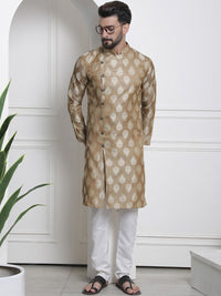SOJANYA Kurta Motif Etnik Rekaan Tenunan