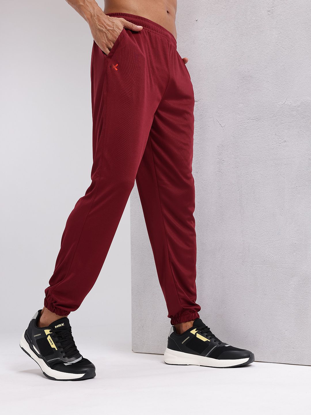 HRX by Hrithik Roshan Men Mid-Rise Rapid-Dry Training Joggers