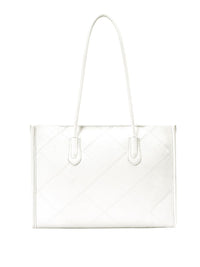 Lino Perros Textured Structured Shoulder Bag With Pouch
