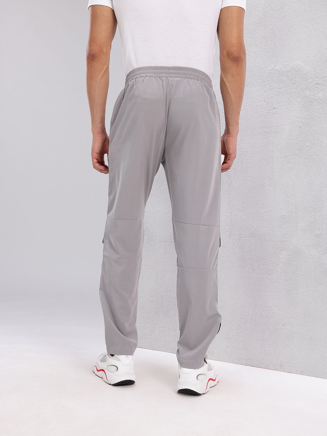 HRX by Hrithik Roshan Men Mid-Rise Rapid-Dry Running Track Pants