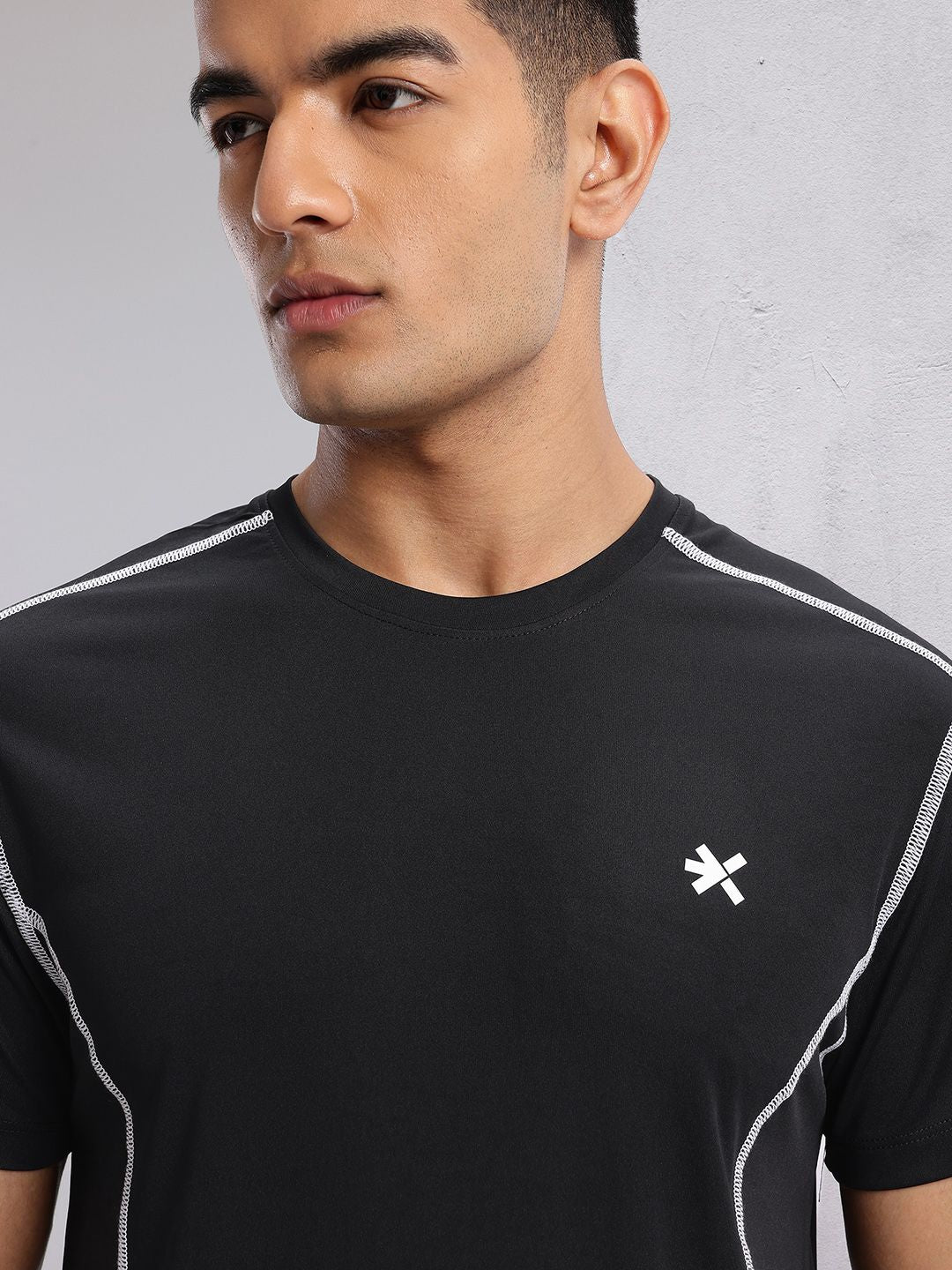 HRX by Hrithik Roshan Contrast Stitch Training T-shirt