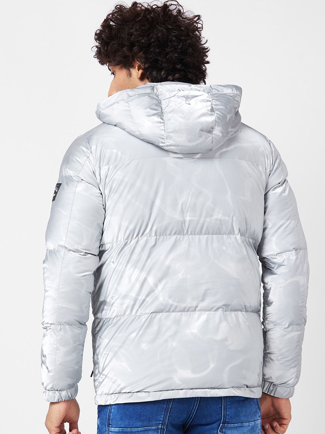 SPYKAR Hooded Padded Jacket