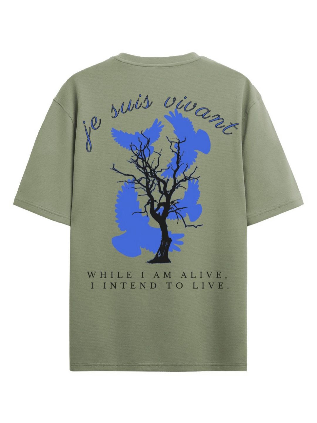 ADRO Men Typography Printed Raw Edge T-shirt