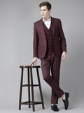 Park Avenue Textured Party Blazer & Trousers with Waistcoat