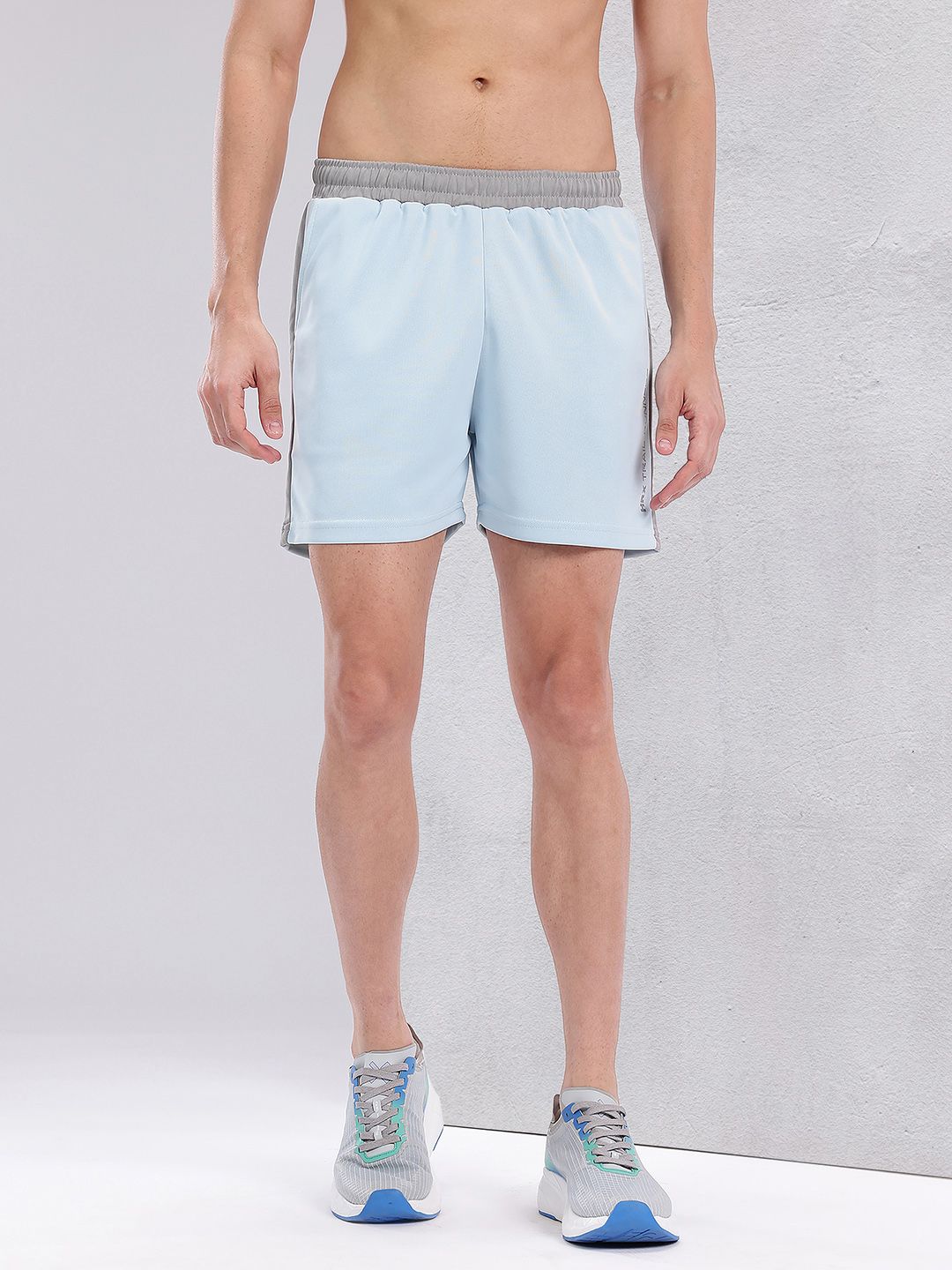 HRX by Hrithik Roshan Men Typography Rapid-Dry Running Shorts with Side Taping
