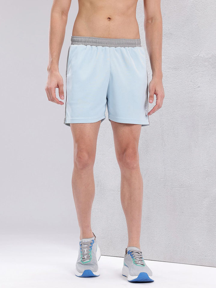 HRX by Hrithik Roshan Men Typography Rapid-Dry Running Shorts with Side Taping
