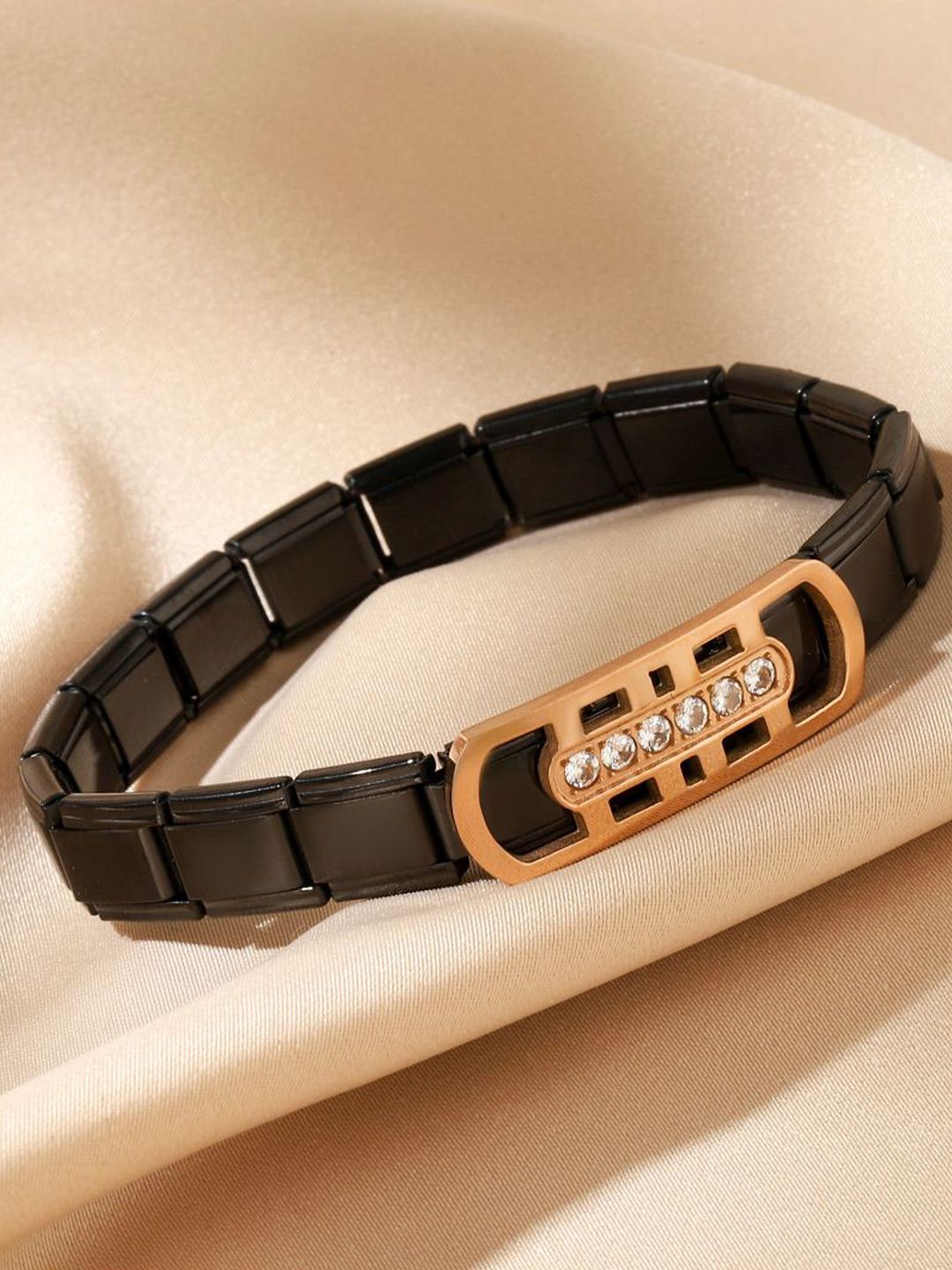 SALTY Hazel's Echo Stainless Steel Kada Bracelet
