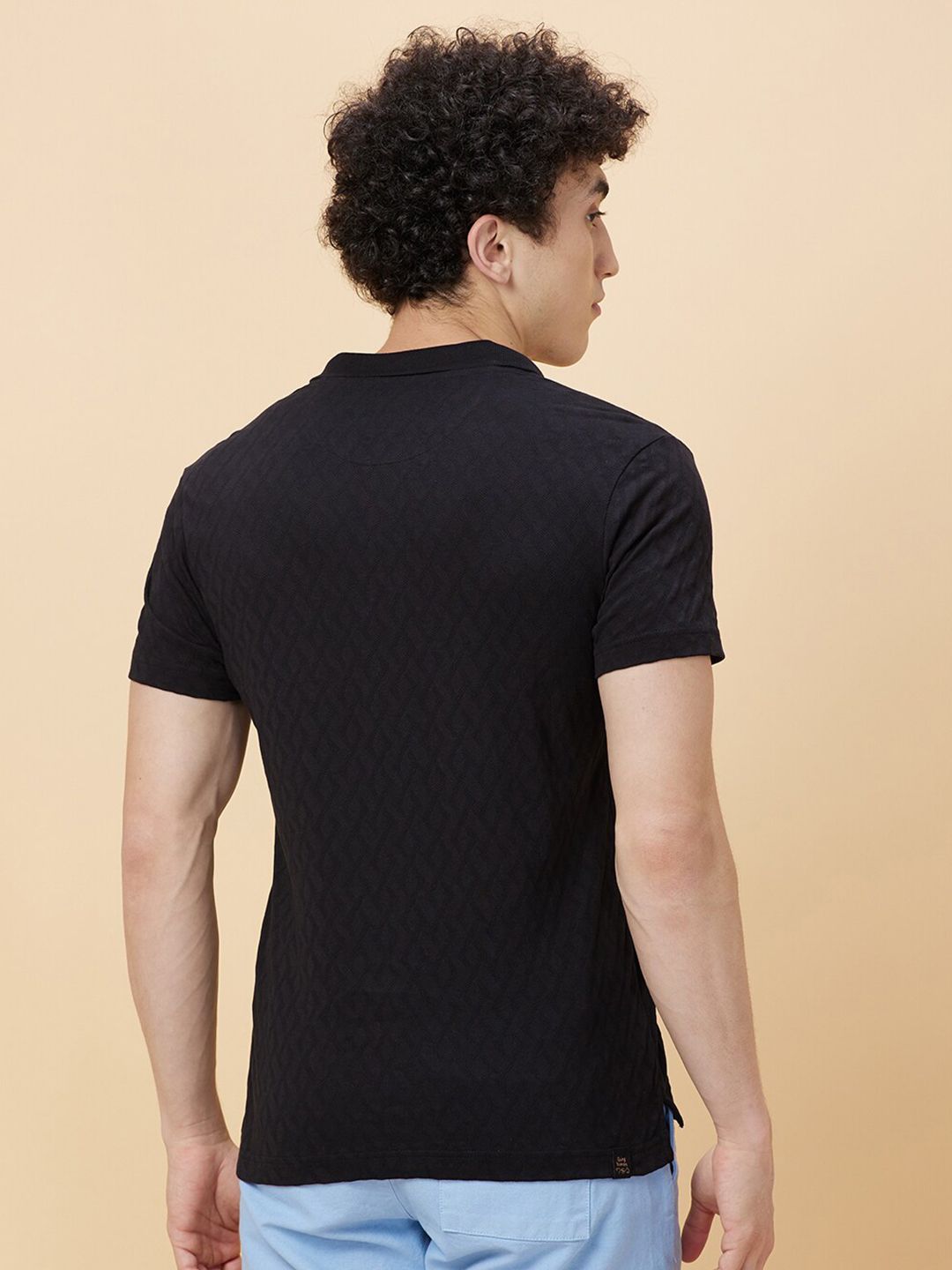 Being Human Self Designed Polo Collar Casual T-shirt