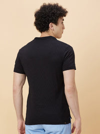 Being Human Self Designed Polo Collar Casual T-shirt