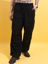Highlander Men Cotton Parachute Drop Crotch Relax Baggy Fit Carger Jogger Seluar