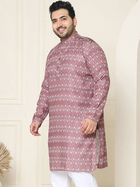 SOJANYA PLUS Geometric Printed Cotton Kurta