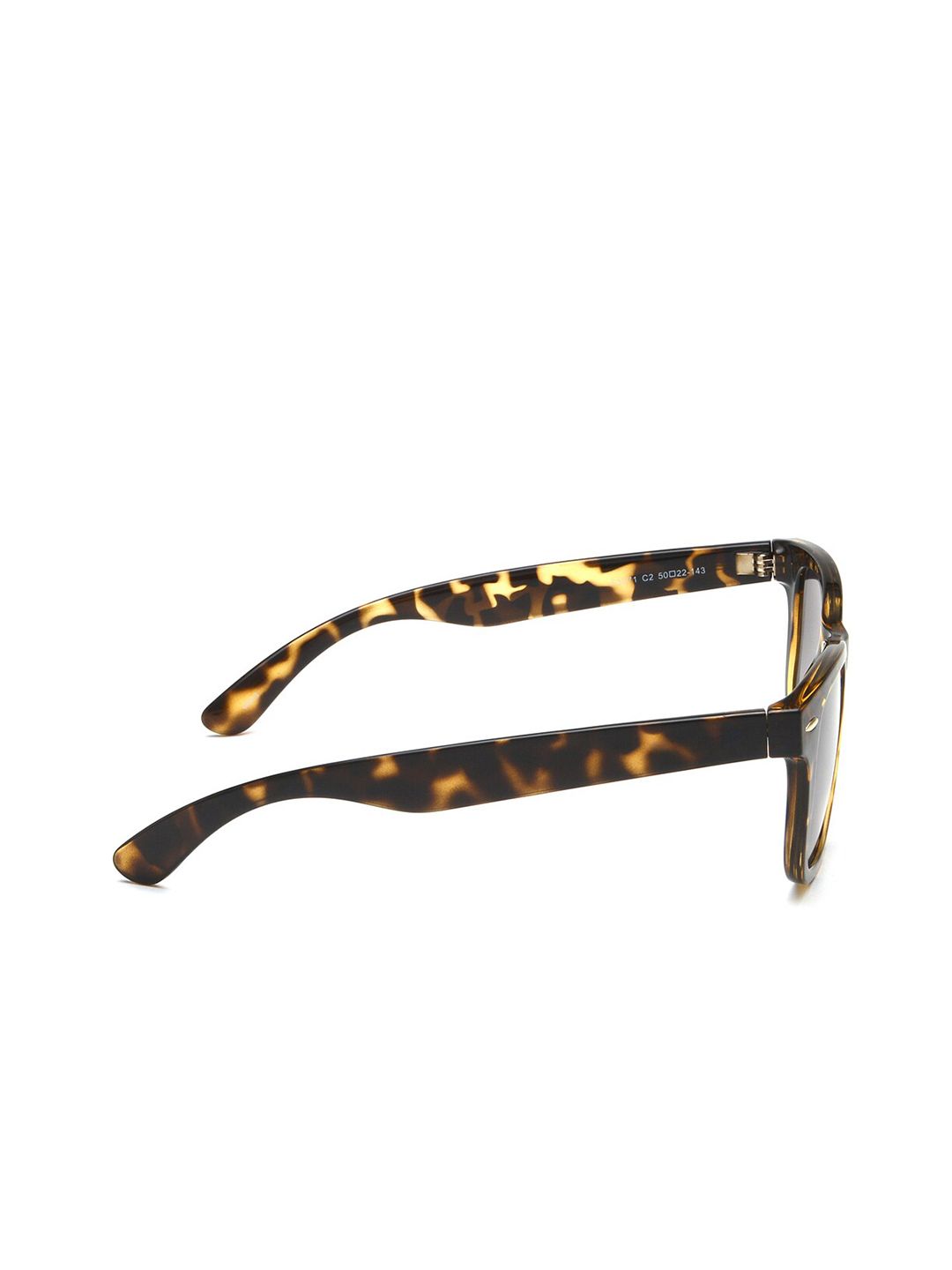 IDEE Unisex Rectangle Sunglasses with UV Protected Lens IDS3071C2SG