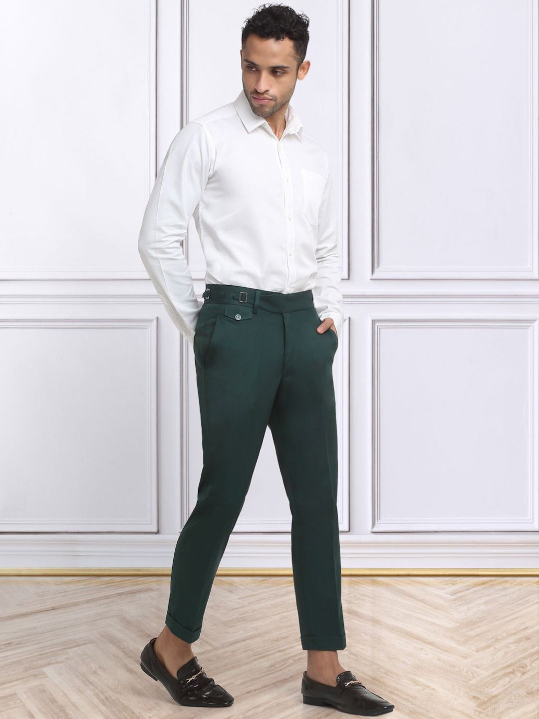 KLOTTHE Men Italian Gurkha Pants