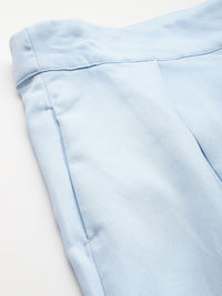 DressBerry Women Mid-Rise Pleated Trousers