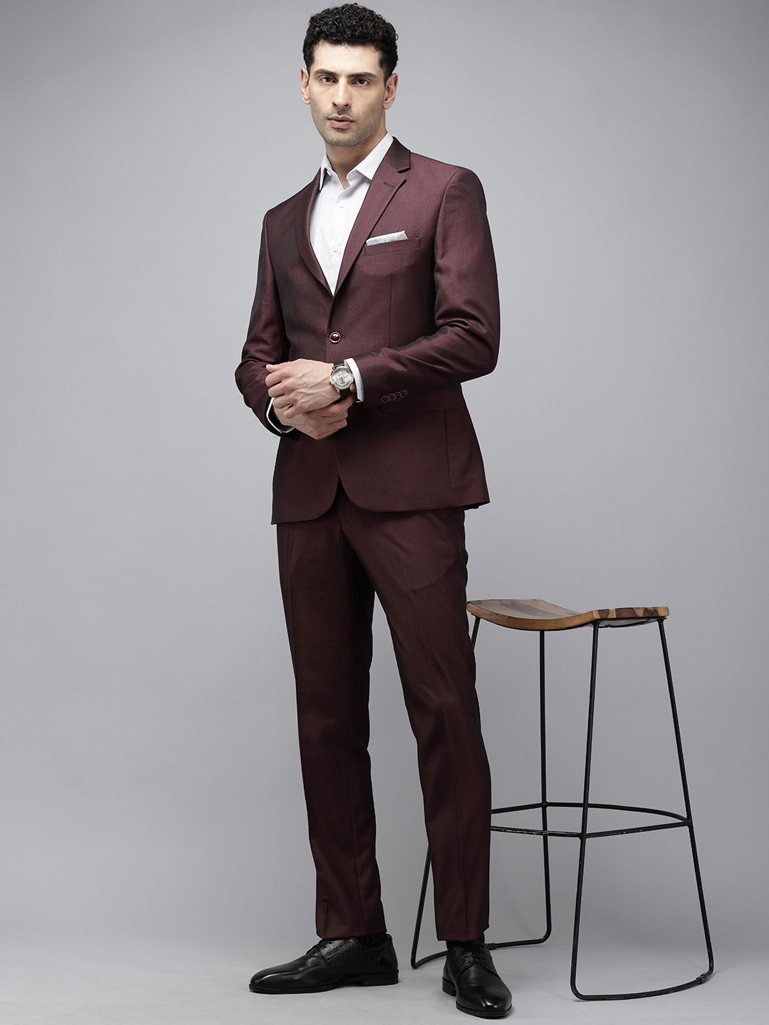 Park Avenue Super Slim Fit Party Wear Blazer & Trouser
