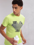 HRX by Hrithik Roshan Couple Collection Printed Rapid-Dry Running T-shirt