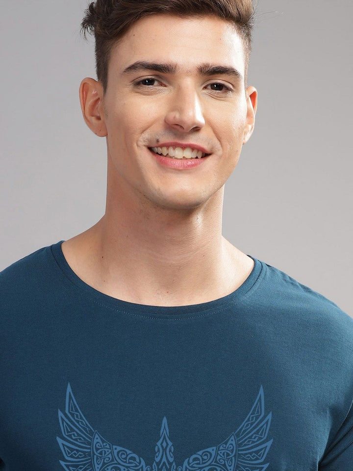 ADRO Men Printed Ethnic T-shirt
