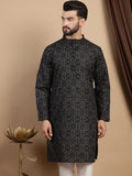 Kurta Kolar Mandarin Bercetak Anouk