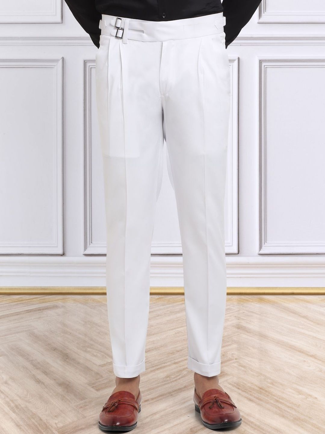 Moda Rapido Men Tapered Fit Easy Wash Trousers