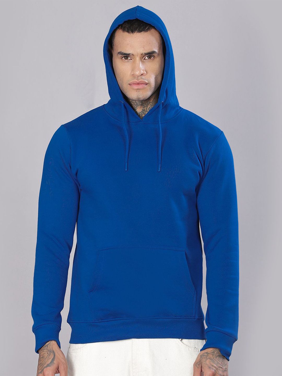 ADRO Lelaki Bertudung Pullover Sweatshirt