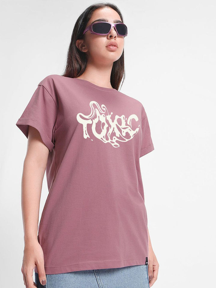 T-shirt dicetak wanita bewakoof