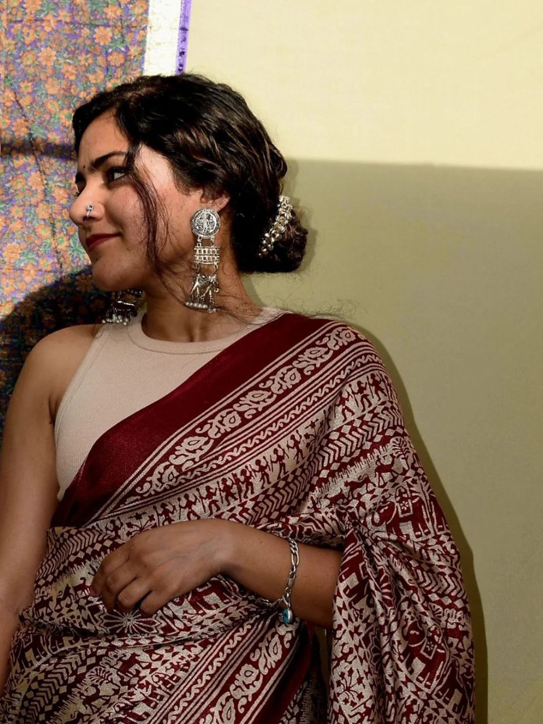 KALINI Art Silk Saree