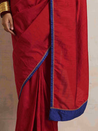 Truebrowns colourblocked siap memakai saree