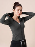 HRX by Hrithik Roshan Geometric Hooded Crop Jacket