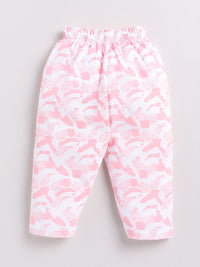 Moms Love Boys Floral Printed Night Suit