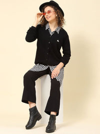 Monte Carlo Women Woollen Cardigan